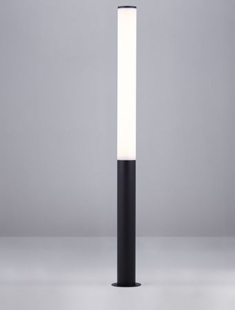 Luces Exclusivas lampa stojąca zewnętrzna Elalto Ø 13 cm 27W 1560lm 3000K IP54 wys. 120 cm czarna LE73809