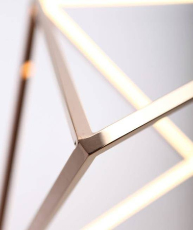 Maxlight lampa wisząca LED Peak 20W 2000lm 3000K chrom P0273