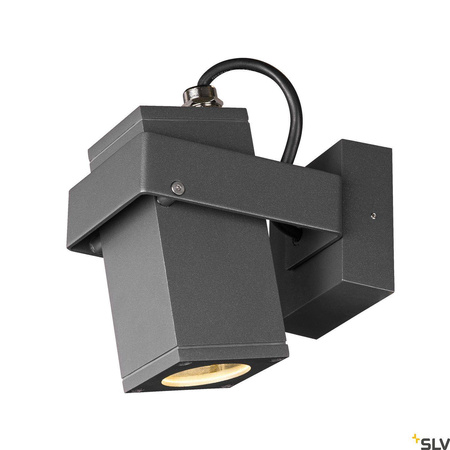 SLV kinkiet zewnętrzny (reflektorek) Theo Bracket GU10 antracytowy IP65 1004653