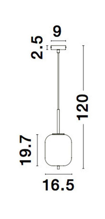 Luces Exclusivas lampa wisząca Marc E14 czarna LE42722