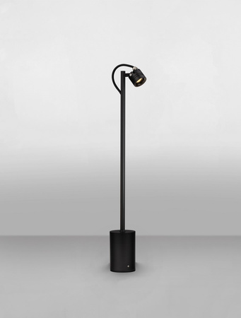 Luces Exclusivas lampa stojąca zewnętrzna LED 3W 133lm 3000K IP65 wys. 50 cm czarna LE73703