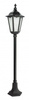 Su-ma lampa stojąca zewnętrzna Retro Classic E27 czarna/patyna 114cm IP43 K 5002/2