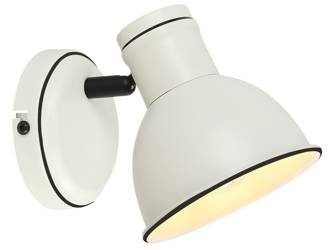 Candellux kinkiet Zumba E14 czarno/biały 91-72115