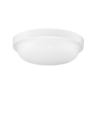 Luces Exclusivas lampa sufitowa zewnętrzna LED Celvora Ø 23,5 cm 19W 1636lm 3000K IP65 biała LE75259
