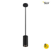 SLV lampa wisząca LED Numinos L 20,1W 2360lm 4000K 36° ściemnialna Dali czarna 1004547