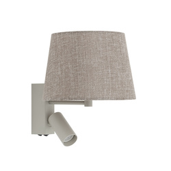 Nowodvorski kinkiet Tutoia E27 1x10W + GU10 R35 1x10W beżowy 11684