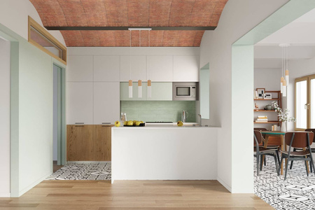 Sollux lampa wisząca Pablo 3xGU10 biało/drewniana SL.1013