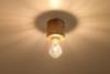 Sollux plafon Salgado E27 naturalne drewno SL.0672