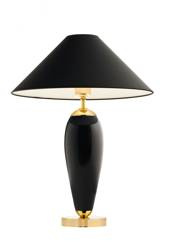 Kaspa lampka biurkowa Rea Gold E27 czarna 40607102