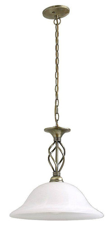 Rabalux lampa wisząca Beckworth E27 brązowo/biała 7136