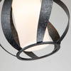 Quintiesse lampa wisząca zewnętrzna Blacksmith E27 czarna IP44 QN-BLACKSMITH-P-OBK