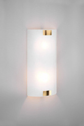 Trio kinkiet Pura 2xE27 biało/złoty 212700204