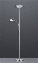 RL lampa podłogowa LED Ackbar 18W 1700lm 3000K nikiel 182,5cm R42752107