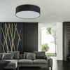 TK Lighting plafon Rondo 3xE27 czarny 3335