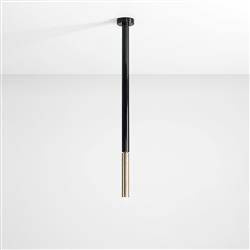 Aldex plafon (reflektorek) Stick G9 czarno/złoty 1067PL_G1_M