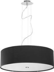 Nowodvorski lampa wisząca Viviane 3xE27 Ø63cm czarna 6774