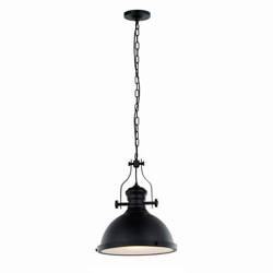 Italux lampa wisząca Maeva E27 czarna MDM-2569/1