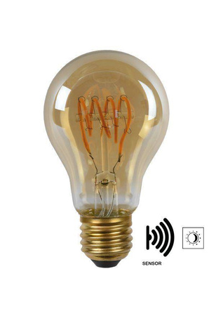 Lucide żarówka LED Bulb E27 bursztynowa 360° 49042/04/62