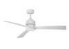 Luces Exclusivas wentylator Apizaco Ø 137,1 cm bez źródła światła biało/drewniany LE42961