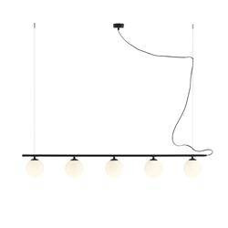 Aldex lampa wisząca Beryl 5xE14 czarna 1006F1