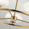 Quintiesse lampa wisząca Pim 5xG9 złota IP44 QN-PIM5-FXG