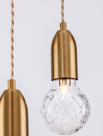 Luces Exclusivas lampa wisząca Bani 3xG9 czarna LE42710