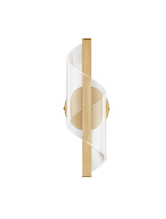 Luces Exclusivas kinkiet LED Huaral 9W 668lm 3000K IP20 złoty LE44439