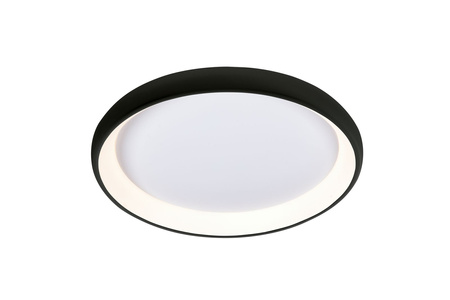 Azzardo SMART plafon LED Antonio 81 80W 4500lm 3000/6500K czarno/biały AZ5075