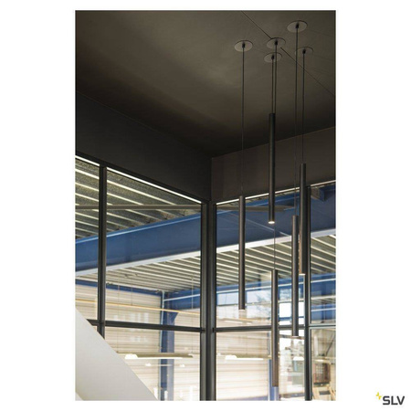 SLV lampa wisząca LED Helia 60 7,5W 500lm 3000K czarna 158400