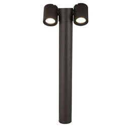 Maytoni lampa stojąca zewnętrzna Wall Street 2xGU10 czarna 55cm IP54 O010FL-02B