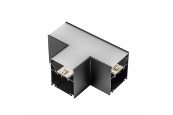 GTV łącznik typu T do lamp Vinea czarny LD-VINEA-T-10