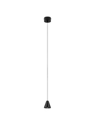 Luces Exclusivas lampa wisząca LED Achocalla Ø 6 cm 5W 371lm 3000K IP20 czarna LE44759