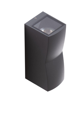 Azzardo kinkiet zewnętrzny Rezia 2 2xGU10 szary IP54 AZ4346