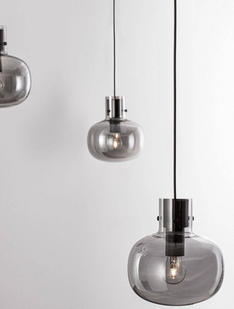 Luces Exclusivas lampa wisząca Padre 4xΕ27 czarna LE42632