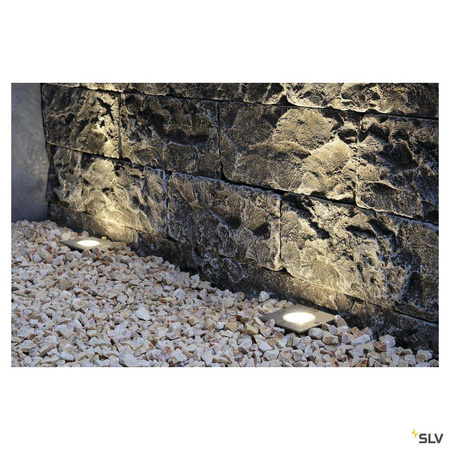 SLV oczko chodnikowe Dasar GU10 stalowe IP67 229324