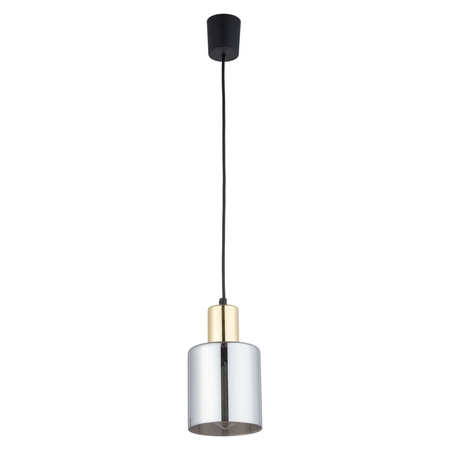 TK Lighting lampa wisząca Sierra E27 czarno/złota 6661