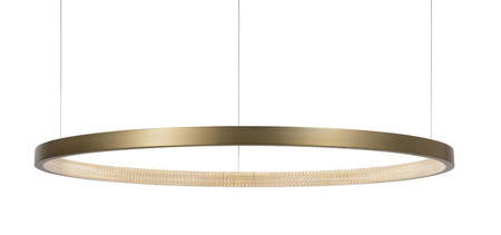 Luces Exclusivas lampa wisząca LED Orito 35W 1900lm 3000K mosiężna LE41728