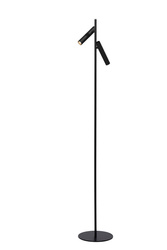 Lucide lampa podłogowa Philon LED 2x4,5W/380LM czarna 79781/10/30