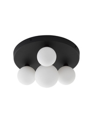 Luces Exclusivas lampa sufitowa LED Baila Ø 28 cm G9 4x5W IP20 czarna LE43378