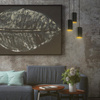 Spectrum lampa wisząca Chloe 3xGU10 czarna SLIP005006