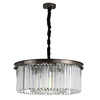 Step Into Design żyrandol / lampa wisząca Sparkle Round 8xE14 antracytowa MP0097
