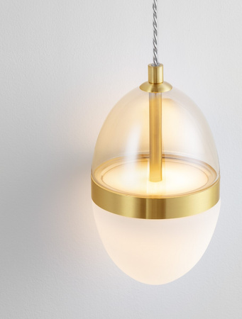 Luces Exclusivas kinkiet LED Arena 13W 1422lm 3000K IP20 czarno/złoty LE44333