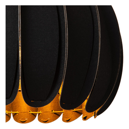 Lucide lampa wisząca Spencer Ø 30 cm 1xE27 czarna 34445/30/30