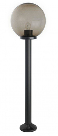 Su-ma lampa stojąca zewnętrzna Kule E27 czarna 130cm IP43 K 5002/2/K 300