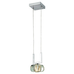 Azzardo lampa wisząca Rubic 1 G9 chrom AZ0490
