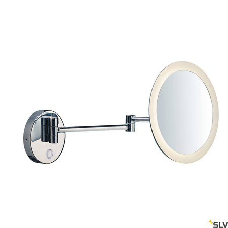 SLV lustro LED Maganda 4,8W 51lm 2700/3000/4000K chrom Ø21,6cm IP44 1004971