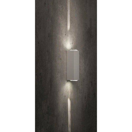 Nowodvorski kinkiet zewnętrzny LED Lens 2x2W 40lm 3000K biały IP54 9113