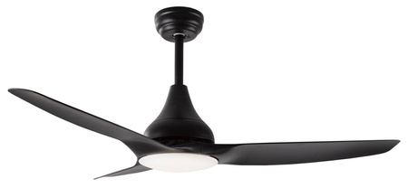 Luces Exclusivas wentylator LED Sagunto 18W 700lm 3000K czarny LE42550