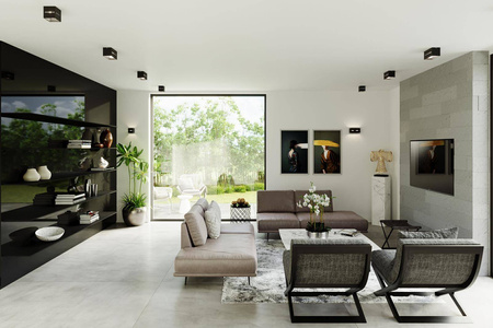 Sollux plafon Lobo G9 czarny SL.0207