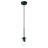 Orlicki Design lampa wisząca Bao I Nero Claro E27 czarna OR80100